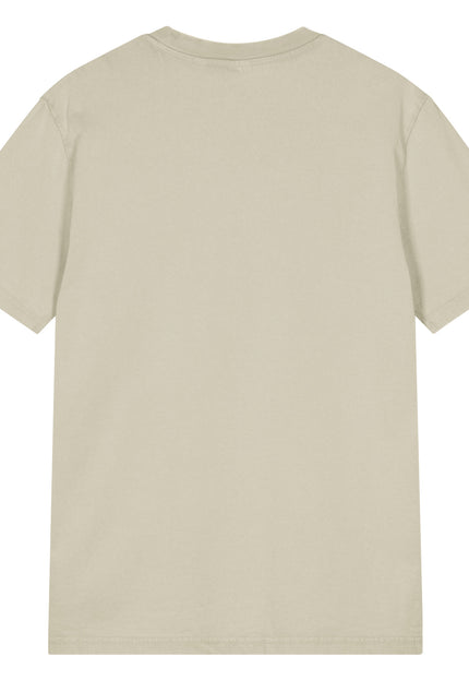  Cafe Amargo black coffee character illustration on garment-dyed vintage t-shirt from Del Conuco
